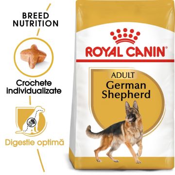 Royal Canin German Shepherd Adult, hrană uscată câini, Ciobănesc German, 11kg de firma originala