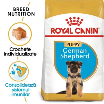 Royal Canin German Shepherd Puppy hrană uscată câine junior Ciobanesc German, 12kg
