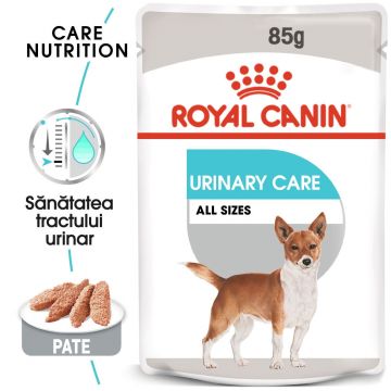 Royal Canin Urinary Care Adult hrană umedă câine, sănătatea tractului urinar (pate), 12 x 85g ieftina