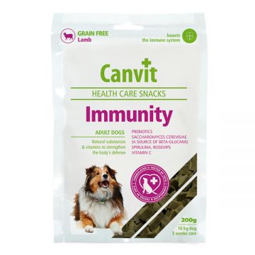 Snack pentru câini Canvit Immunity, 200g de firma originala