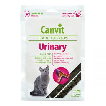 Snack pentru Pisici Canvit Health Care Snack Urinary, 100g ieftina