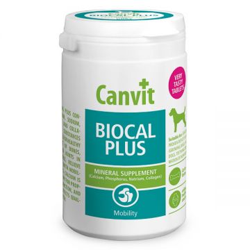 Supliment Nutritiv pentru câini Canvit Biocal Plus, 230g de firma original