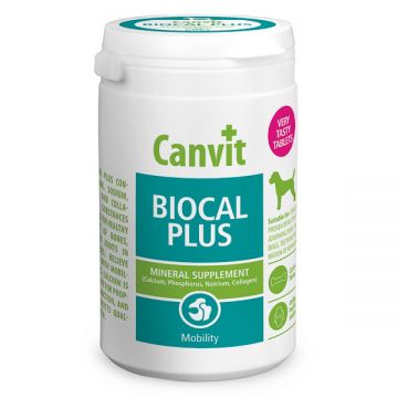 Supliment Nutritiv pentru câini Canvit Biocal Plus, 500g
