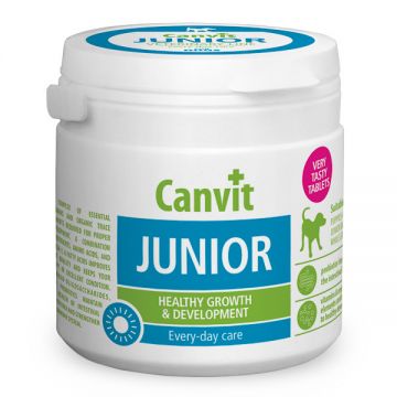 Supliment Nutritiv pentru câini Canvit Junior, 100g ieftin