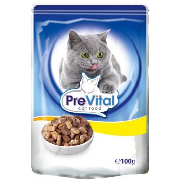 hrană umedă Cat Premium, Pui, 24 x 100g ieftina
