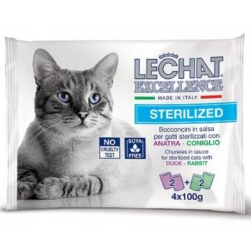 Lechat excelence, 4 x 100g,Steril, Rata-Iepure