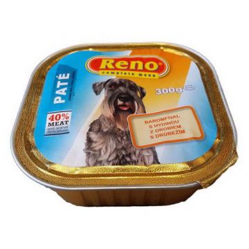 Pate Reno Dog cu Vită 300g (9 buc/bax) (R)