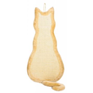 Sisal Perete In Forma de pisică 35x69 cm Bej 43112