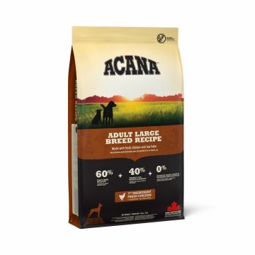 Acana Dog Adult Large Breed, L-XL, Pui, hrană uscată fără cereale câini, 11.4kg