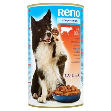 Conservă Reno Dog 1240g, Vita