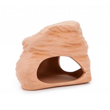 Decor Pentru Acvariu Peștera Din Ceramica, 10 cm, U949
