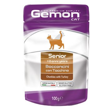 Gemon Cat 100g, Senior, Curcan ieftina
