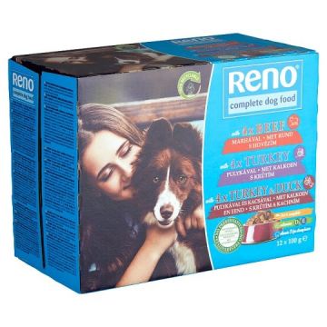 hrană umedă Reno Dog 12x100g, Mix ieftina