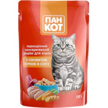 Wise Cat hrană umedă pentru Pisici cu Pui in Sos 100G ieftina