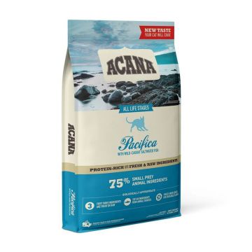 Acana Highest Protein Pacifica, hrană uscată fără cereale pisici, 1.8kg