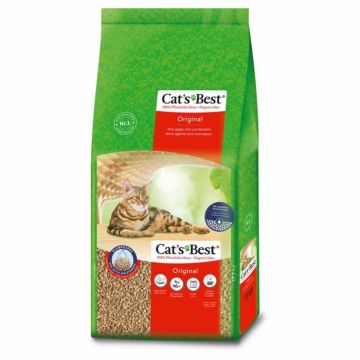 Asternut pentru litiera Cat, s Best Oko Plus Original 40 l ieftin