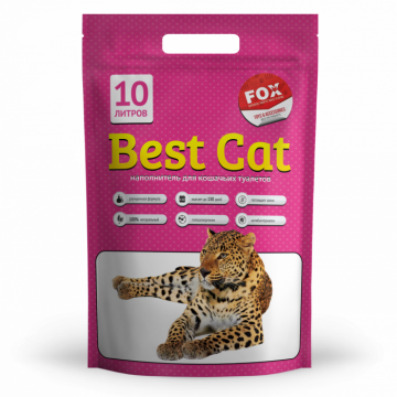 Best Cat Silicat - Asternut igienic pisici, floral 10l