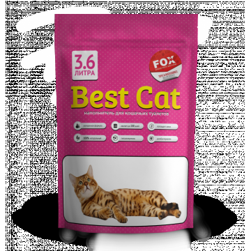 Best Cat Silicat - Asternut igienic pisici, floral 3.6l