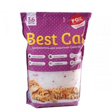 Best Cat Silicat - Asternut igienic pisici, lavanda 3.6l ieftin