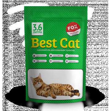Best Cat Silicat - Asternut igienic pisici, mar verde 3.6l de firma original