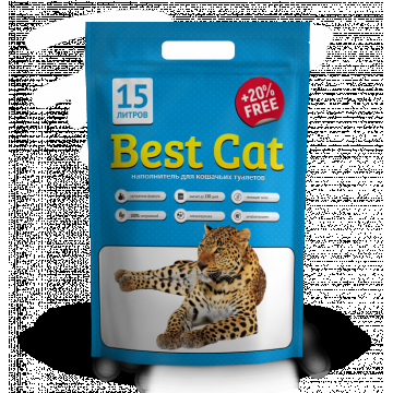 Best Cat Silicat - Asternut igienic pisici, marin fresh 15l la reducere