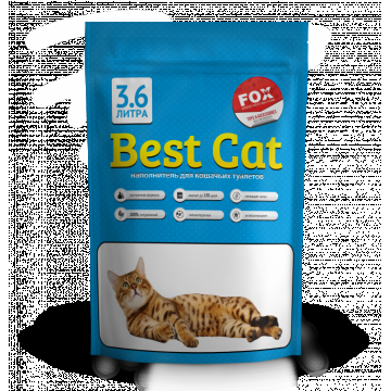 Best Cat Silicat - Asternut igienic pisici, marin fresh 3.6l de firma original