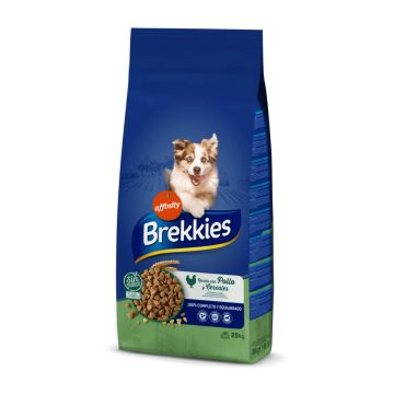 Brekkies Dog Excel Complet Pui și Legume, 20kg
