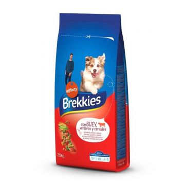 Brekkies Excel Mix, Vită, hrană uscată câini, 20kg de firma originala