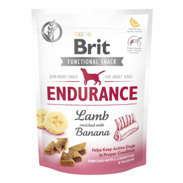 Brit Care, recompense pentru caini activi, cu banane si miel, 0.15kg de firma originala