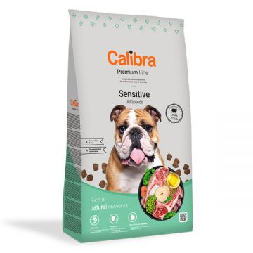 Calibra Premium Line Sensitive, Miel, hrană uscată câini, 12kg de firma originala