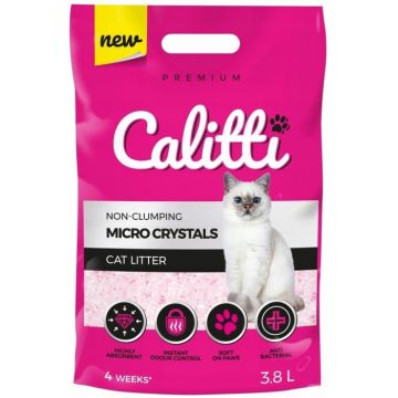 Calitti Silicat - Asternut igienic pisici, 3.8l