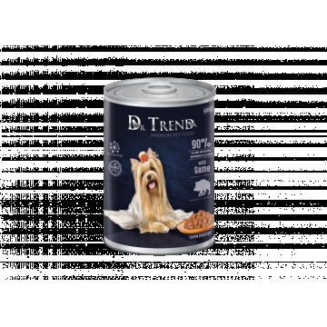 Dr. Trend Conserva pentru caini adulti, cu vanat in sos 10x400g