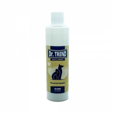 Dr. Trend Sampon cu Jojoba pentru caini si pisici, 250 ml