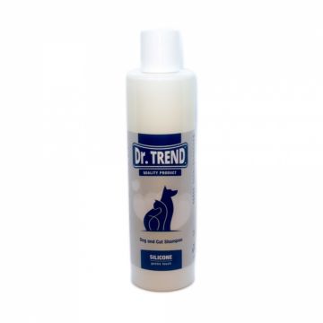 Dr. Trend Sampon cu silicon pentru caini si pisici, 250 ml