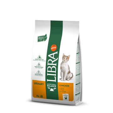 Libra Cat Urinary, Pui, hrană uscată pisici, sistem urinar, 8kg de firma originala