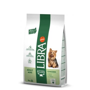 Libra Dog Mini Adult, Pui, hrană uscată câini, 8kg de firma originala