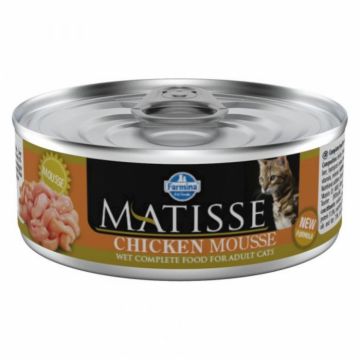 Matisse hrana umeda pentru pisici cu pui mousse 85 g ieftina