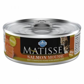 Matisse hrana umeda pentru pisici cu somon mousse 85 g ieftina