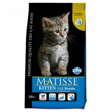 Matisse hrana uscata pentru pisici junior 1,5 kg ieftina