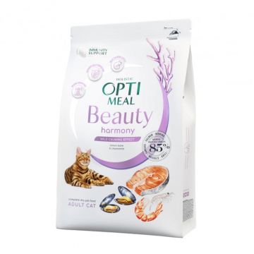 Optimeal Beauty Harmony - hrana uscata pentru pisici adulte, cu fructe de mare - 1,5kg