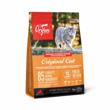 Orijen Original Adult Cat, hrană uscată fără cereale pisici, 1.8kg