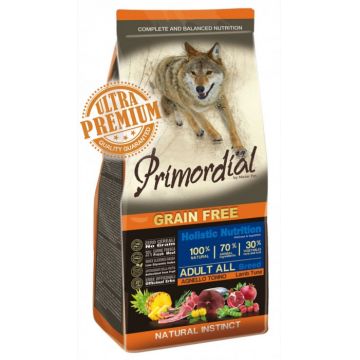 Primordial Grain-Free Holistic Dog Adult TunaLamb Super Premium 12kg