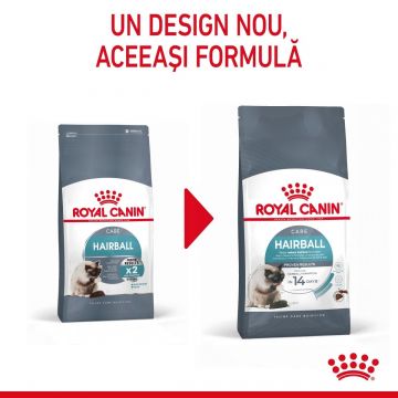 Royal Canin Hairball Care Adult hrană uscată pisică, Limitarea Ghemurilor de blană, 2kg