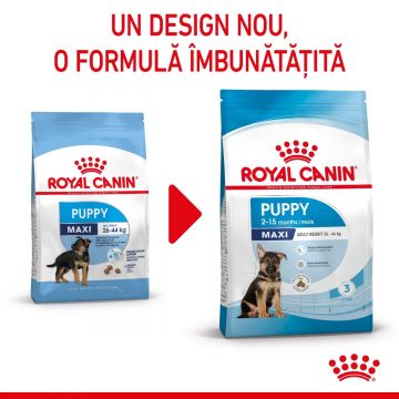 Royal Canin Maxi Puppy hrană uscată câine junior, 4kg de firma originala