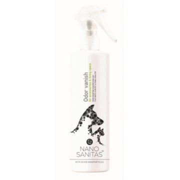 Spray impotriva mirosurilor neplacute pentru accesoriile si spatiul de locuit al animalelor - 250 ml de firma original