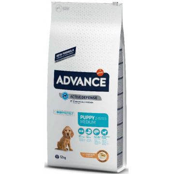 ADVANCE PUPPY Medium, Pui şi orez