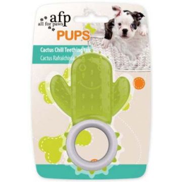 ALL FOR PAWS Pups Jucărie pentru căţeluşi Suzetă Cactus, 7,5x11,5x4cm ieftina