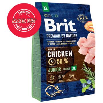BRIT Premium by Nature JUNIOR Extra Large Breed ieftina