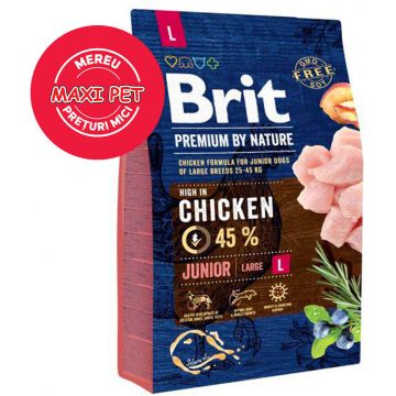 BRIT Premium by Nature JUNIOR Large Breed de firma originala