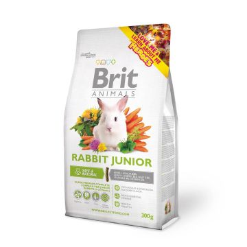 Brit Premium Junior, Lucernă, hrană uscată iepure junior, 300g